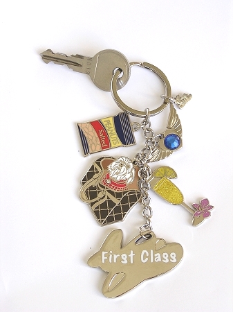 First Class Charms Key Ring