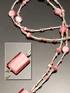"Think Pink" Beaded Lanyard