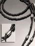 "Midnight" Beaded Lanyard