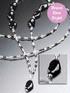 "Twilight" Beaded Lanyard