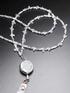 "Cloud Nine" Beaded Lanyard with Retractor