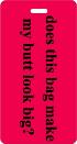 Phrases Luggage Tags