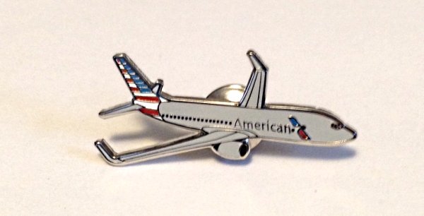 American Airlines 737-800 Lapel Pin