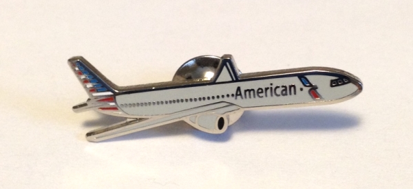 American Airlines 777 Lapel Pin