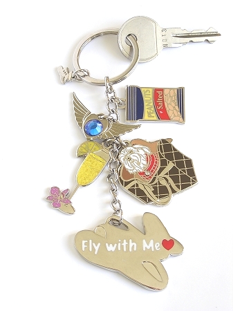 First Class Charms Key Ring