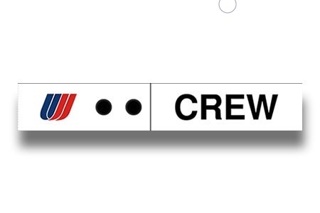 United (Saul Bass) Double Snap Crew Strap 