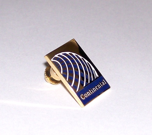 Continental Airlines Lapel Pin