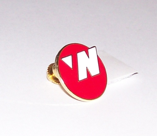Northwest Airlines 90s Circle Lapel Pin
