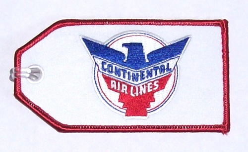 Continental Retro Embroidered Luggage Tag