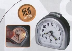 Lewis N. Clark Mini Analog Alarm Clock