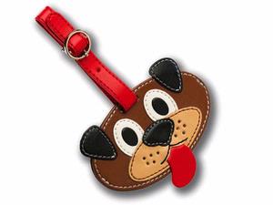 Digger Dog Luggage Tag