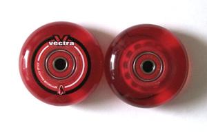 64MM In-Line Skate Wheels - Red