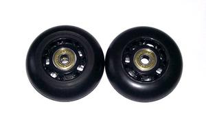 72MM In-Line Skate Wheels - Black