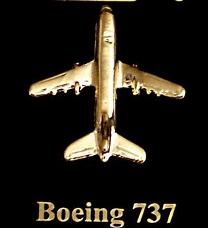 Boeing 737 Lapel Pin