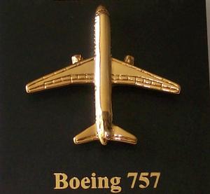 Boeing 757 Lapel Pin