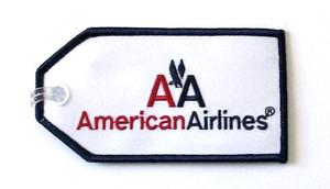 American Airlines Embroidered Luggage Tag