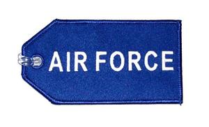 Air Force Embroidered Luggage Tag