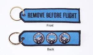 Attitude Indicator/RBF Embroidered Key Ring Banner