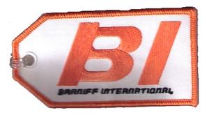 Braniff Embroidered Luggage Tag