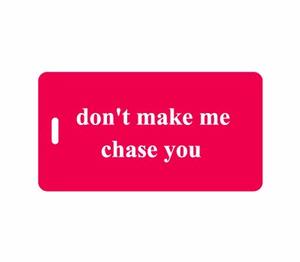 Phrases Luggage Tags