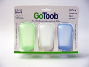 GoToob 3oz. 3-pack