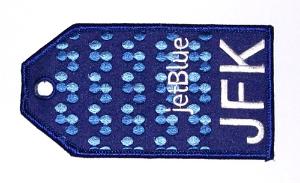 jetBlue JFK Embroidered Luggage Tag
