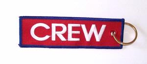 CREW Embroidered Key Ring Banner