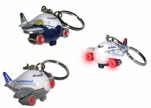 Airplane Keychain with Lights and Sound