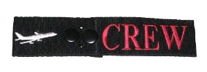Secure Embroidered Crew Strap