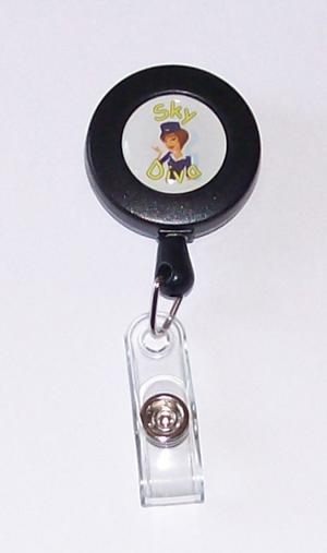 Sky Diva Badge Retractor