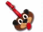 Digger Dog Luggage Tag