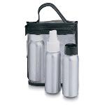 Lewis N. Clark Aluminum Bottle Set