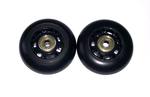 72MM In-Line Skate Wheels - Black