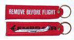 Remove Before Flight/Embraer Embroidered Key Ring Banner