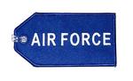 Air Force Embroidered Luggage Tag