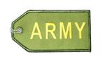 Army Embroidered Luggage Tag