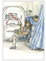 Flight Attendant Greeting Card - Lager