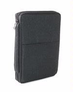 Black Manual Cover with Zipper Closure