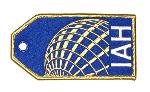Continental IAH Embroidered Luggage Tag