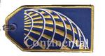 Continental Airlines Embroidered Luggage Tag