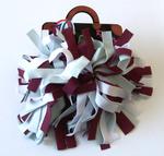 Pom-ID Burgundy/Perla/White