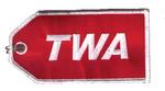 TWA Retro Embroidered Luggage Tag