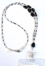 "Twilight" Beaded Lanyard