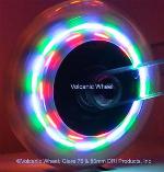 Volcanic Lighted In-Line Skate Wheels