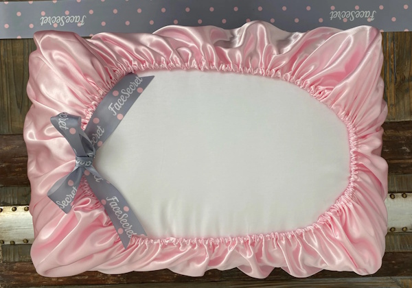FaceSecret Satin Slip-Over Pillowcase - Pink