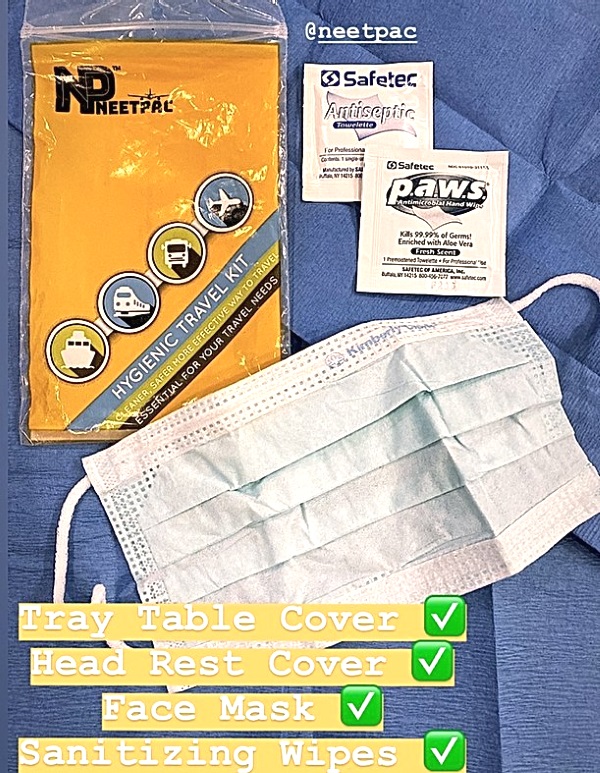 NeetPac Hygienic Travel Kit