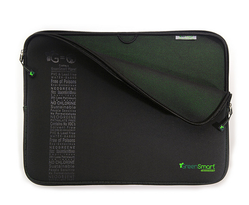 GreenSmart Neogreene Laptop Sleeve - Clearance!