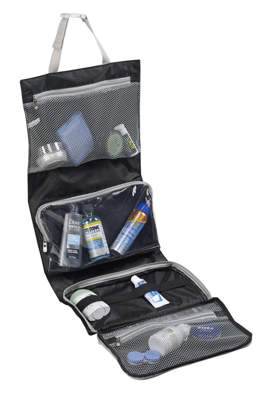 flight attendant toiletry bag