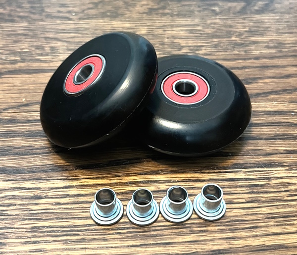 [60MM InLine Skate Wheels for Luggage] The Flight Attendant Shop