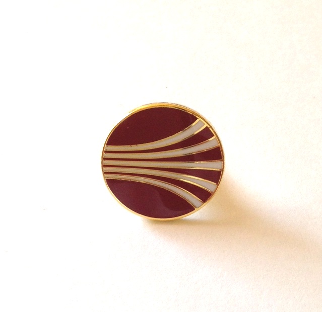 Continental Airlines 1970's Lapel Pin